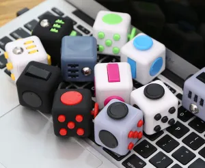 11 Types Fidget Cube Toys A Vinyl Desk Kickstarter Toys For Girl Boys Chrismtas Gifts Fidget Cube Black Green Grey Red Toys Cube