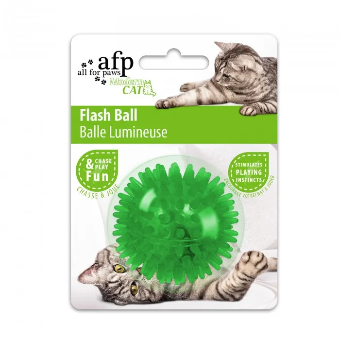 All For Paws Modern Cat Flash Ball Cat Toy