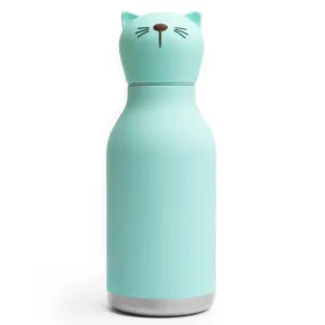 Asobu Bestie Bottle Cat Double Wall Insulated Bottle 460ml - Teal