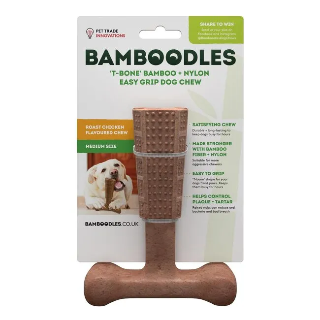 Bamboodles T-Bone Chicken Chew