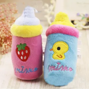 Bottle Plush Squeaky Toys