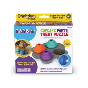 Brightkins Dog Cupcake Treat Puzzle