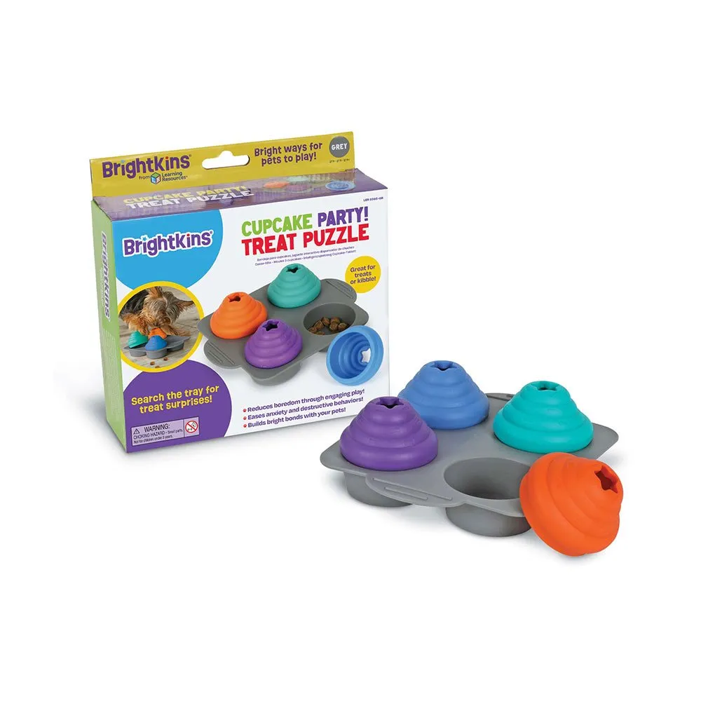 Brightkins Dog Cupcake Treat Puzzle