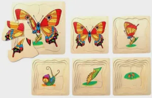 Butterfly Layer Puzzle