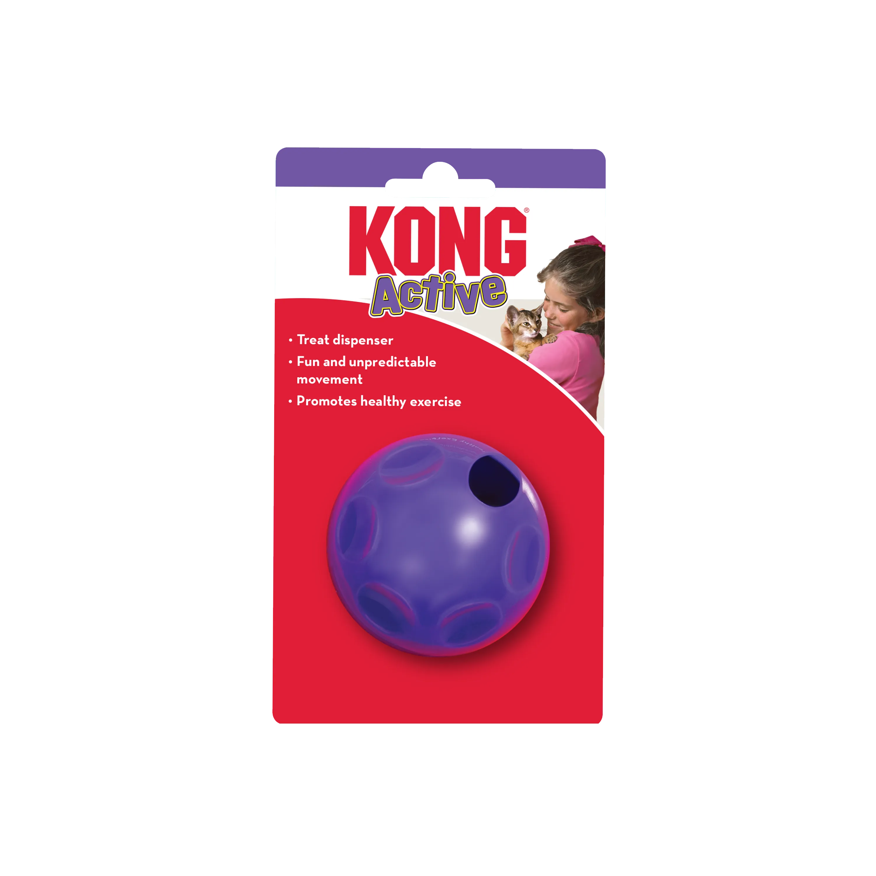 CAT TREAT DISPENSING BALL