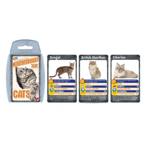 Cats Top Trumps Card Game