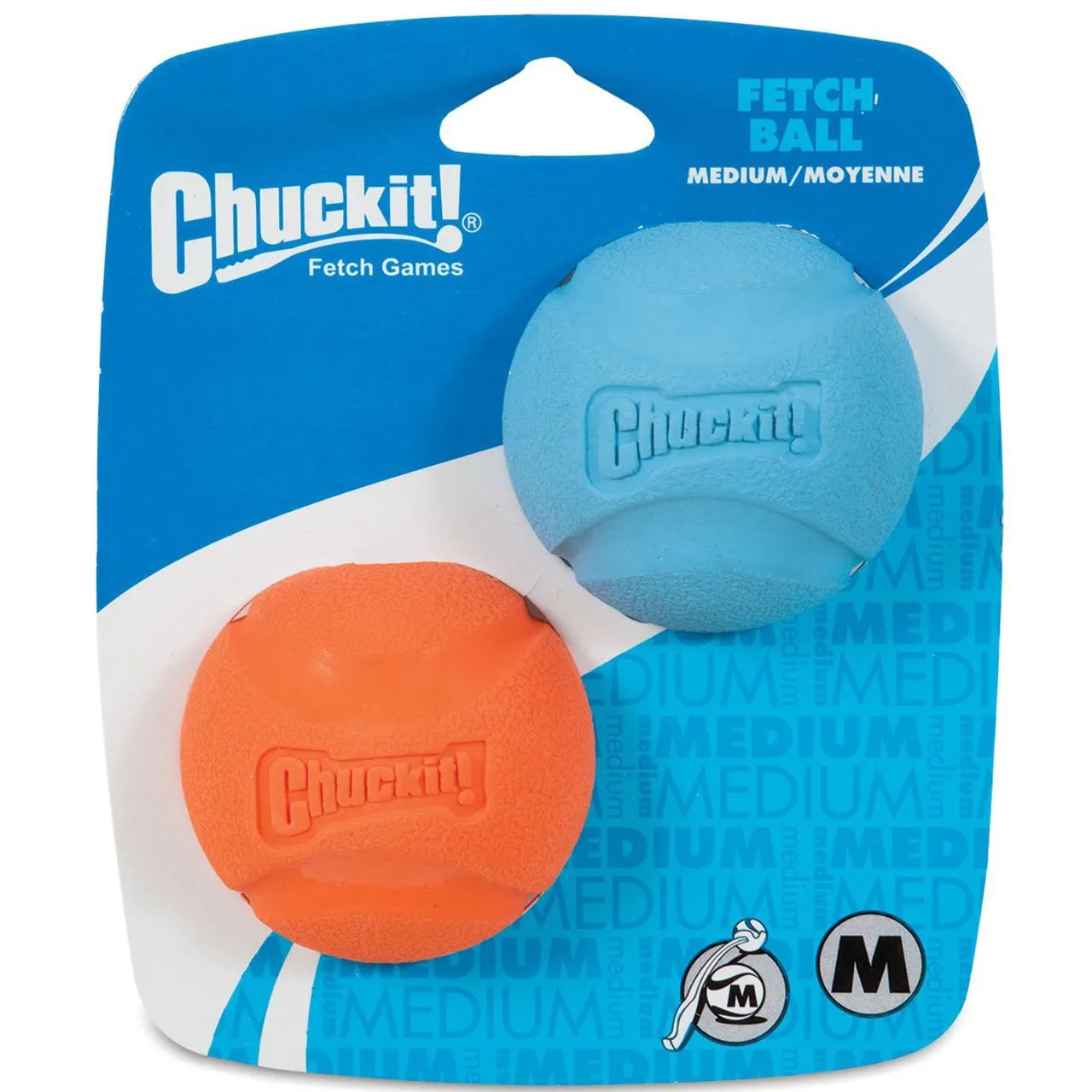 ChuckIt! Medium Fetch Ball Dog Toy 2 Pack