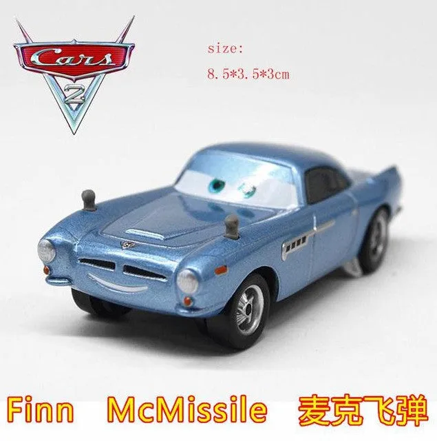 Disney Pixar Cars2  24Styles Lightning McQueen Mater 1:55 Diecast Metal Alloy Toys Birthday Christmas Gift For Kids Cars 2 Toy