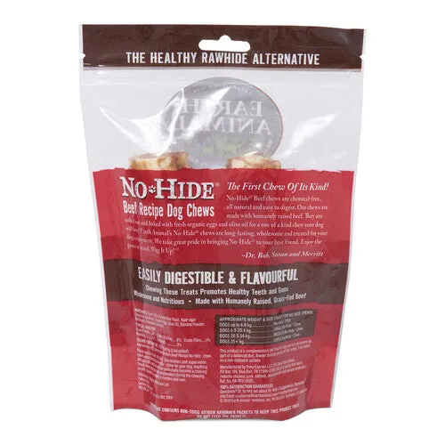 Earth Animal No-Hide ®  Beef Medium Chews 2pk 120g