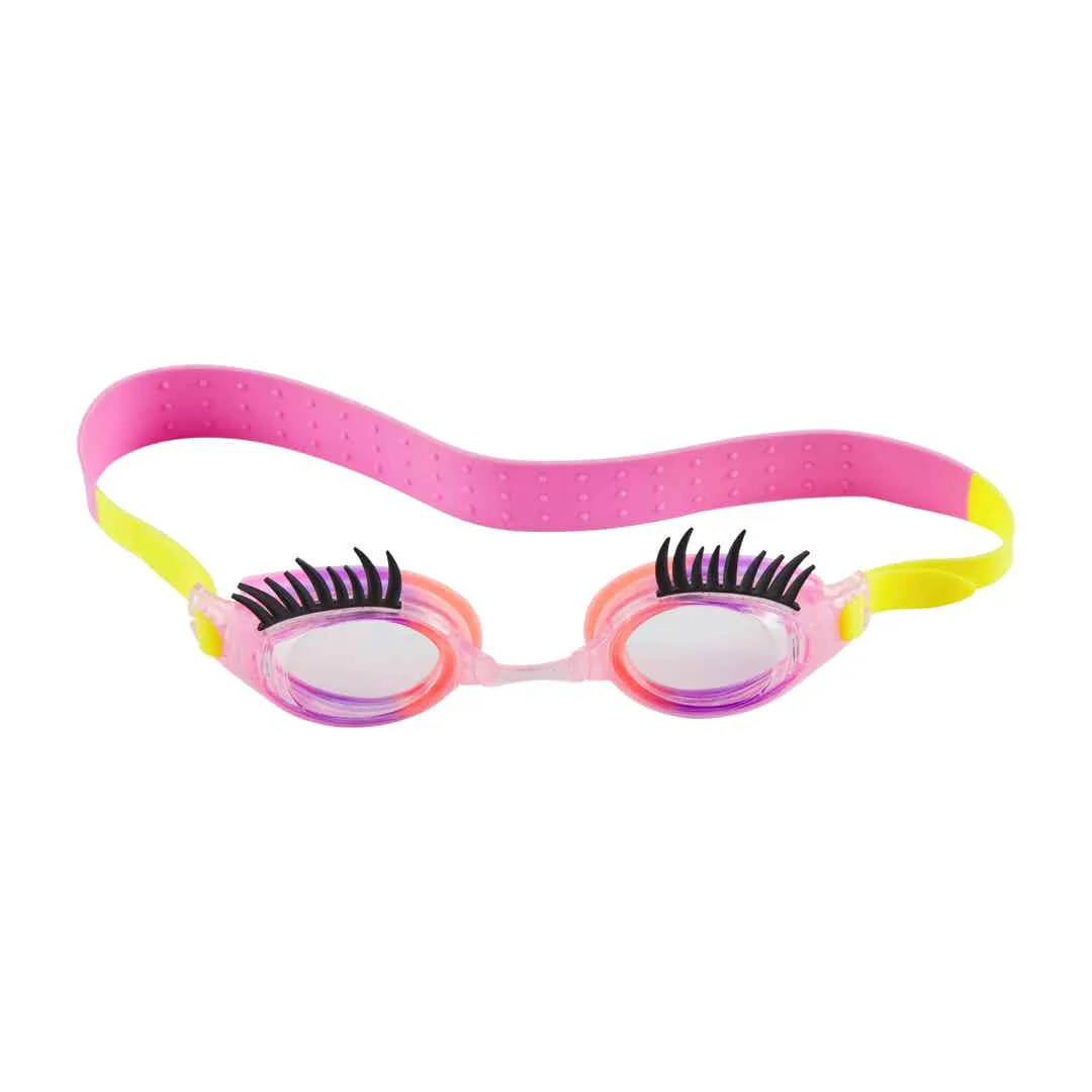 eyelashes girl goggles