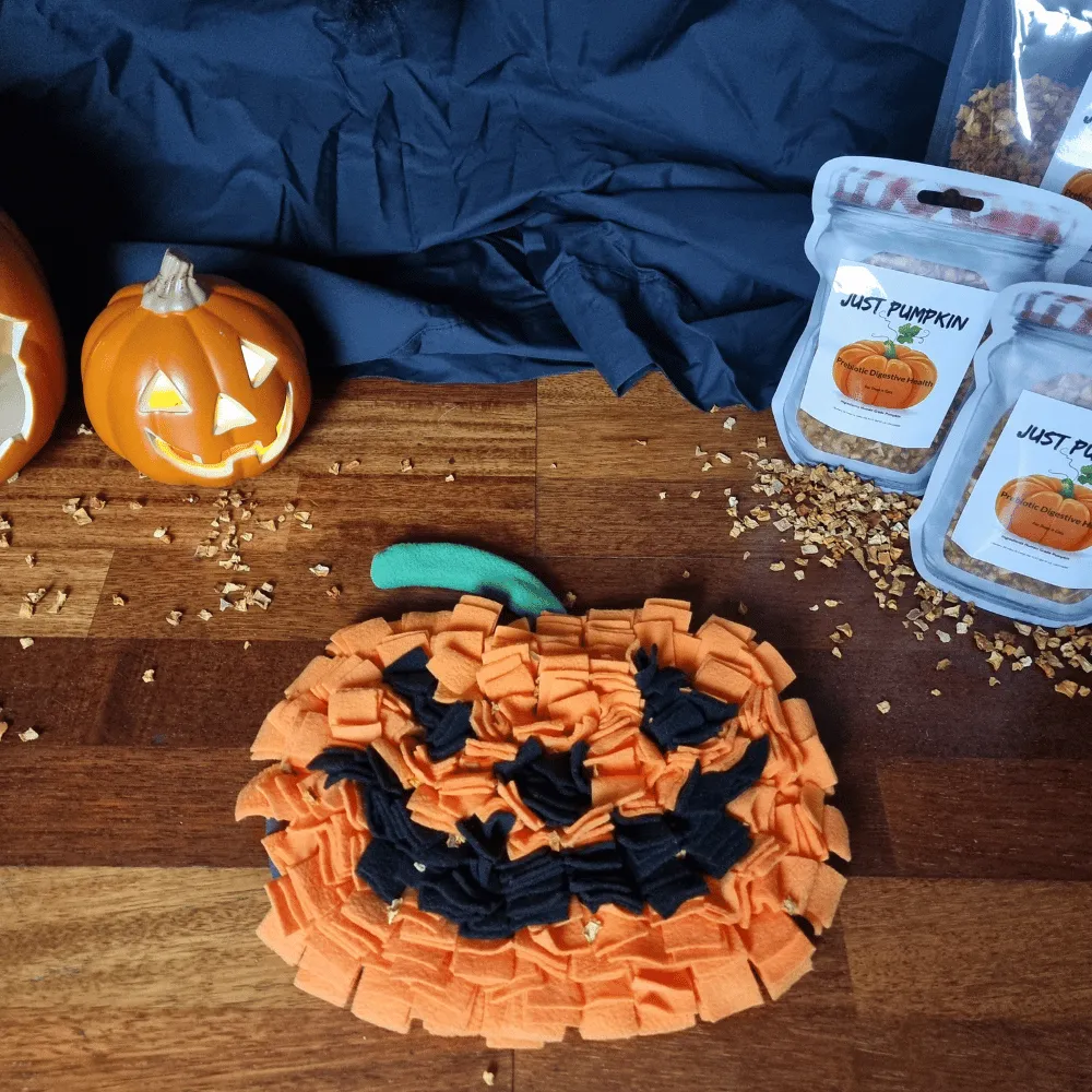 Halloween Pumpkin Snuffle Mat