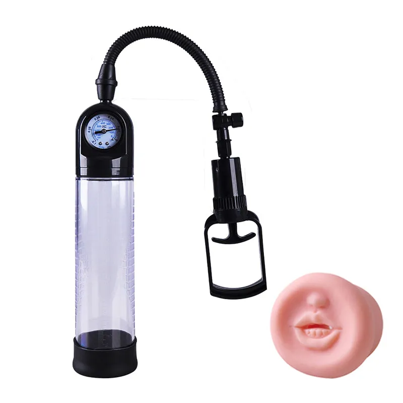 Hand some up strong Pump Penis Enlargement Sexy Toys For Men Man Penis Pump Extension Device Adult sex Product for mal