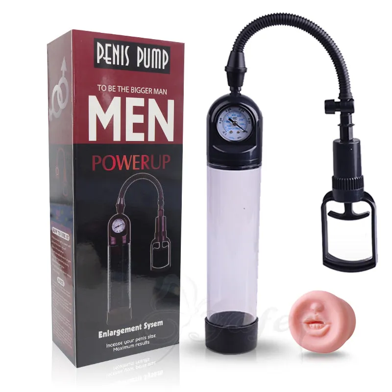 Hand some up strong Pump Penis Enlargement Sexy Toys For Men Man Penis Pump Extension Device Adult sex Product for mal