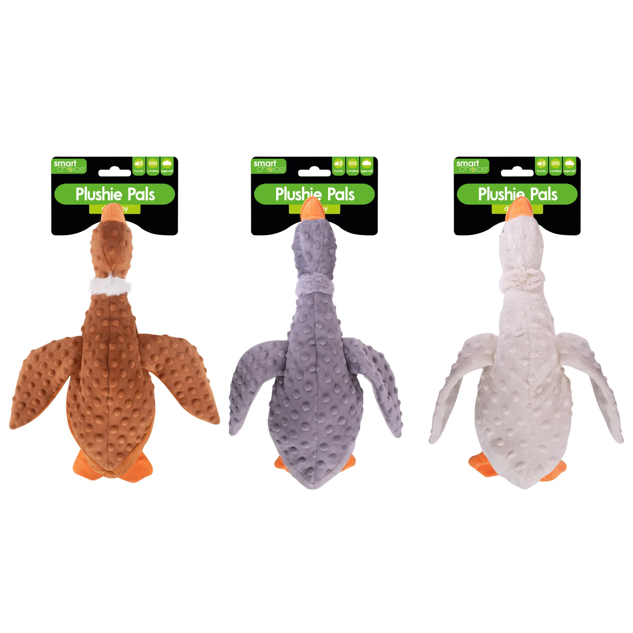 Honking Duck Plush Dog Toy (Assorted)