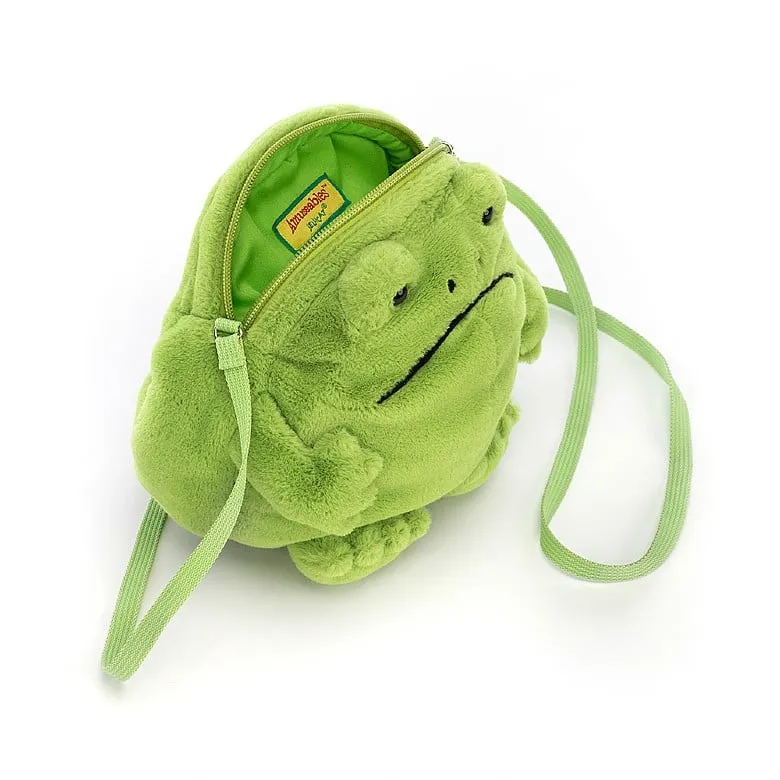 Jellycat Amuseable Ricky Rain Frog Bag 7"