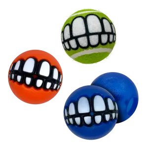 KONG Grinz By Rogz Variety 3-Pk Dog Toy (Medium)