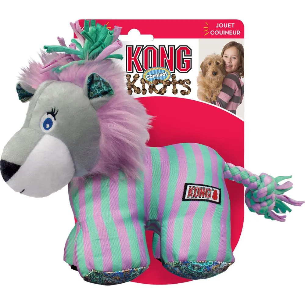 KONG Knots Carnival Lion Dog Toy