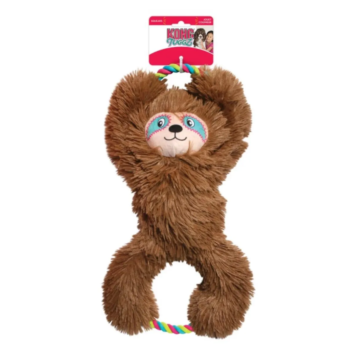 Kong Tuggz Sloth Dog Toy XL