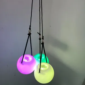 Led Luminous Hand Swing Ball Button Colorful