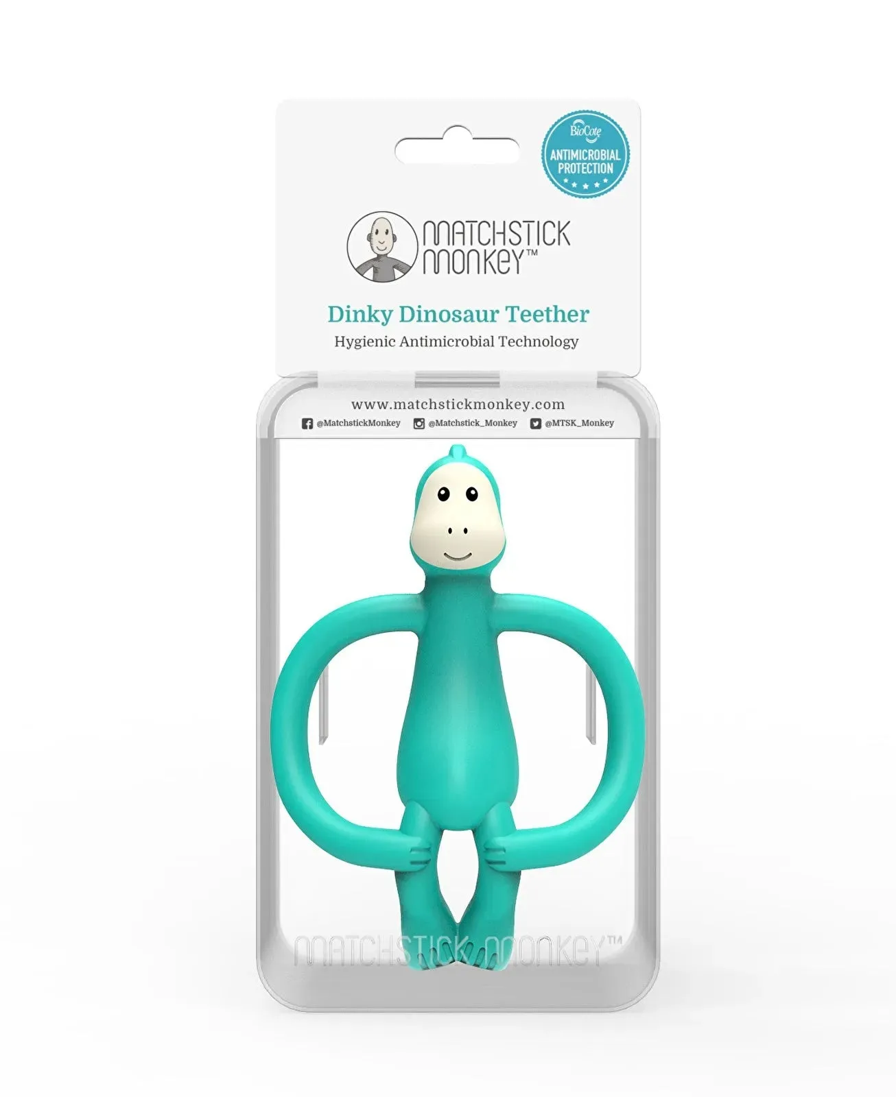 Matchstick Monkey Dinky Dinosaur Teether