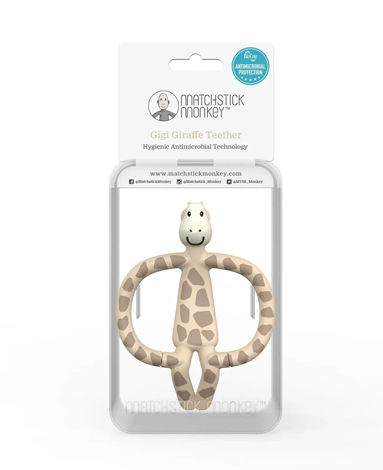 Matchstick Monkey Gigi Giraffe Teether