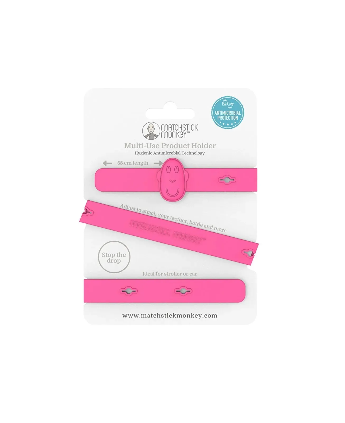 Matchstick Monkey Multi-Use Product Holder - Pink