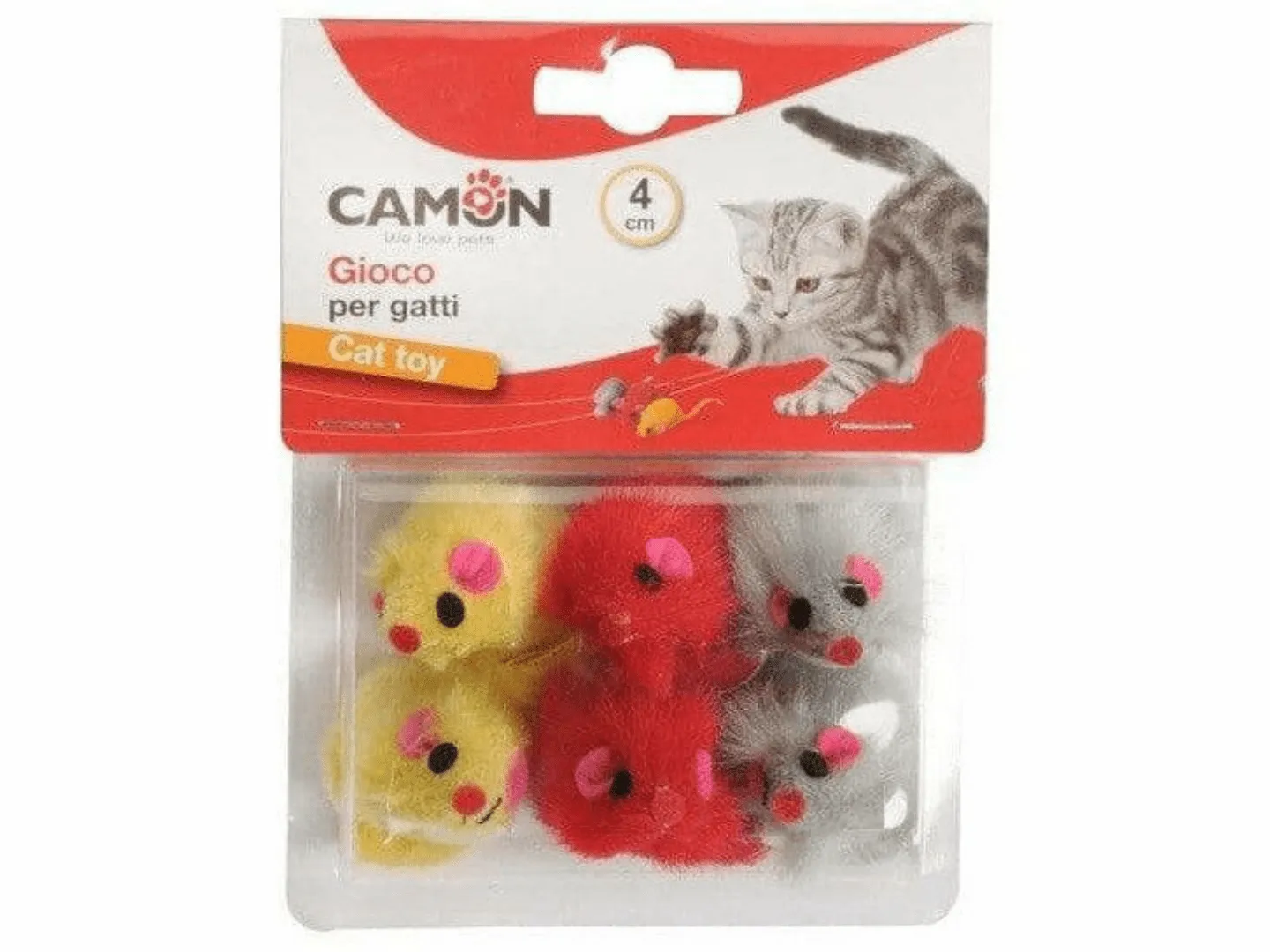 Mini Coloured Mice (6Pc)