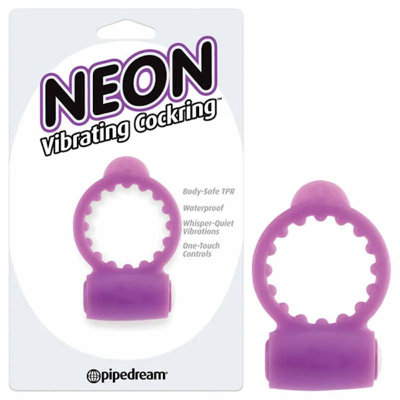 Neon ''Vibrating'' Cock Ring