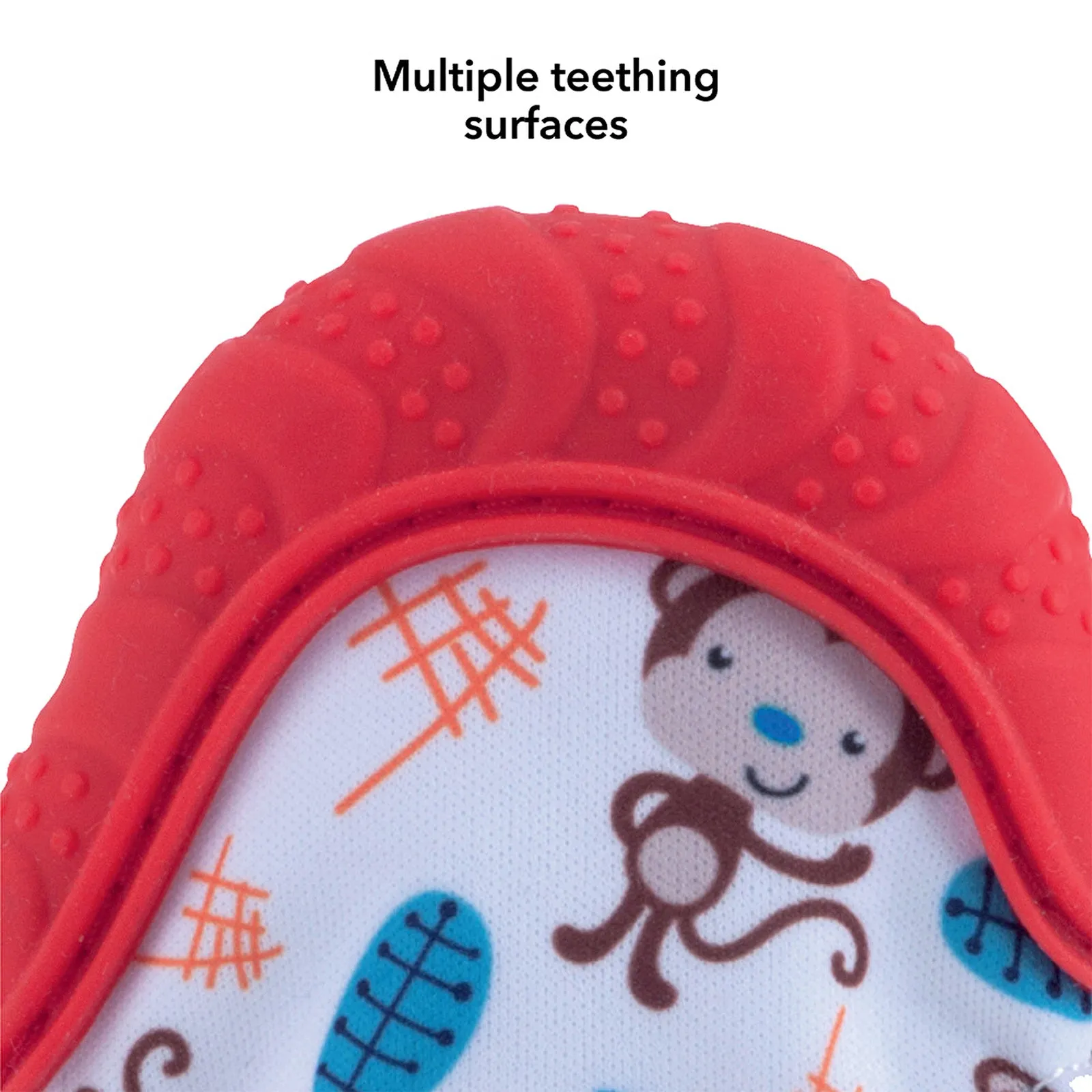 Nuby Teething Mitts - Patterned