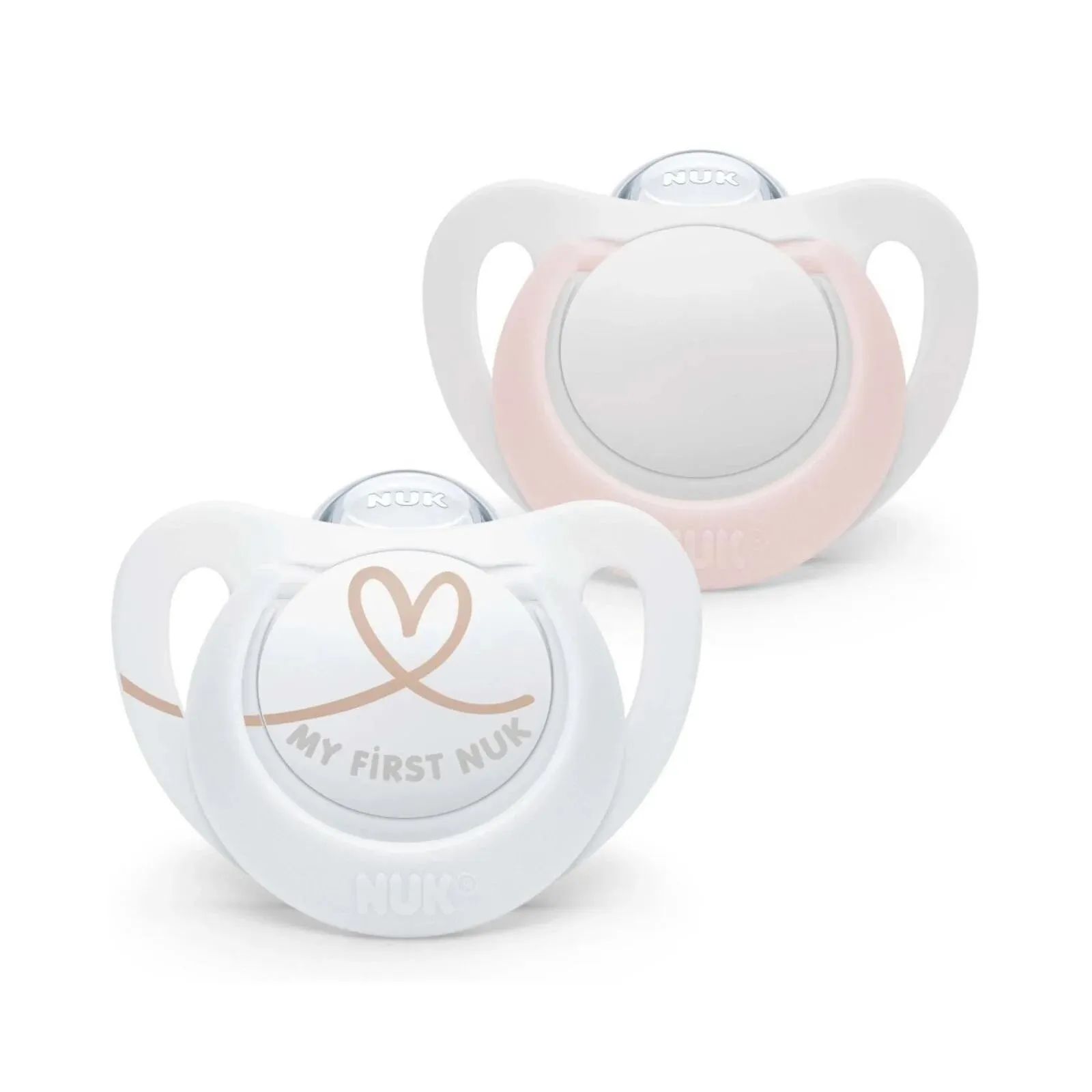 NUK Star Soother 0-2 months 2 pcs - Pink