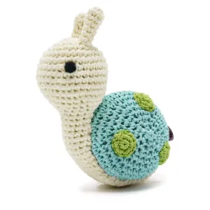 Pawer Squeaky Snail Dog Toy