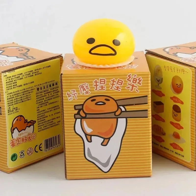 Puking Egg Yolk Stress Ball