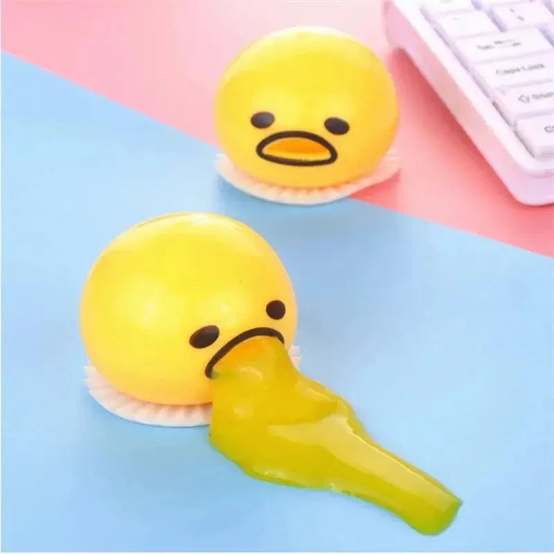 Puking Egg Yolk Stress Ball