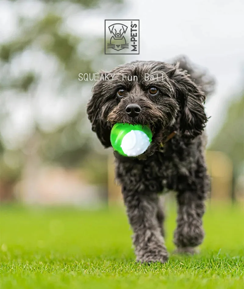 Squeaky Fun Ball Green