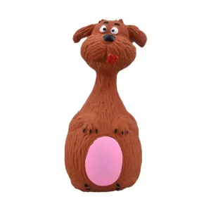 Squeaky Sound Dog Toy - Interactive Latex Animal Chew Toy for Small and Large Dogs (Elephant, Cow, and Dog Designs)