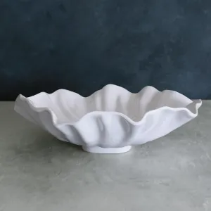 VIDA Bloom Large Bowl in White