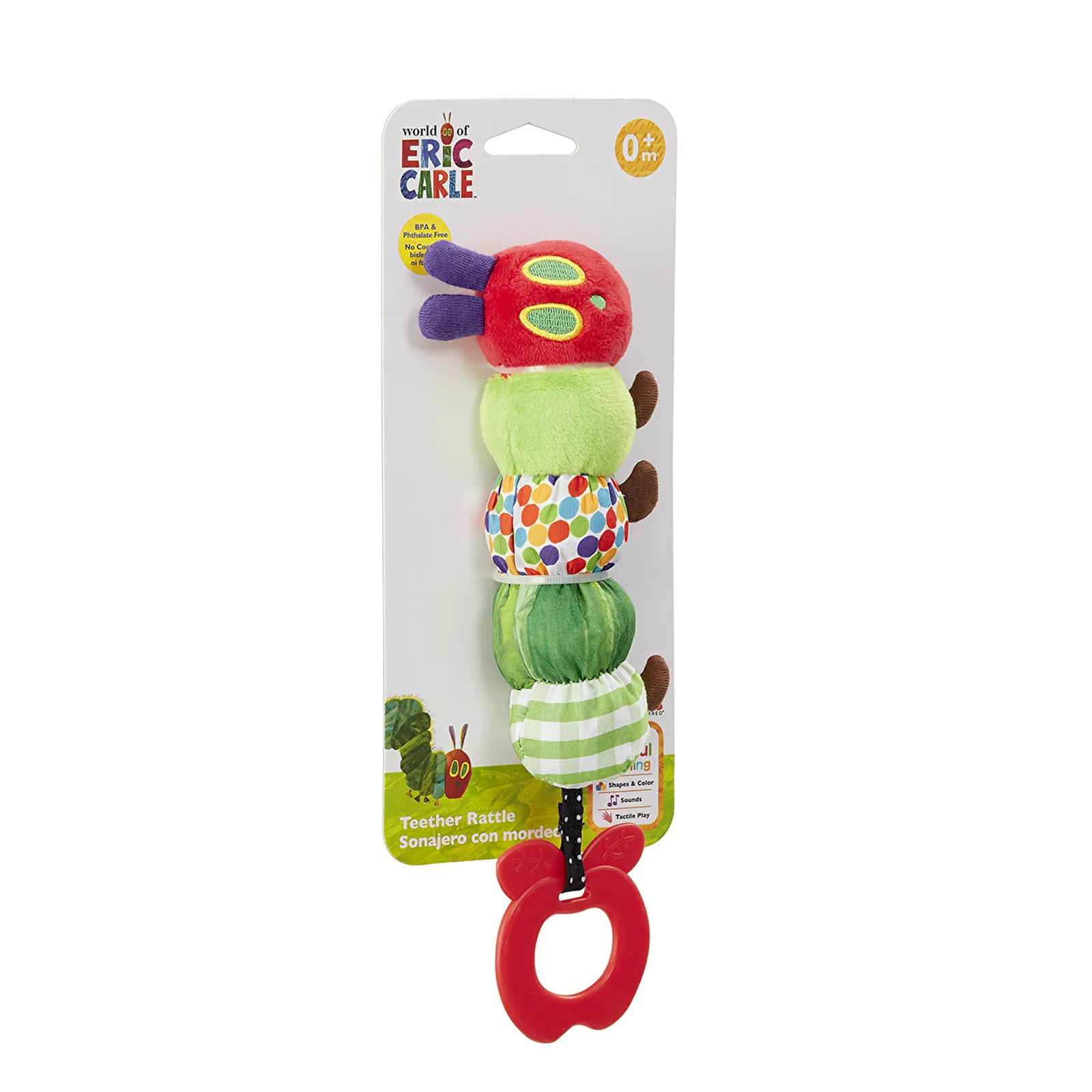 World Of Eric Carle The Very Hungry Caterpillar Teether Rattle