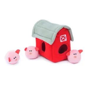 Zippypaws Burrow Pig Barn with Bubble Babiez